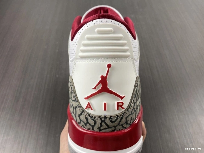 Cheap CT8532-126 Retro Cardinal Red Jordan 3 0820